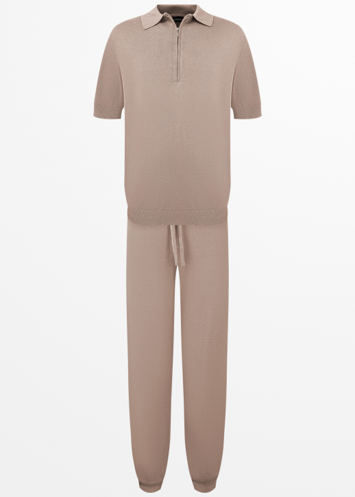 Костюм трикотажный ( Бежевый )